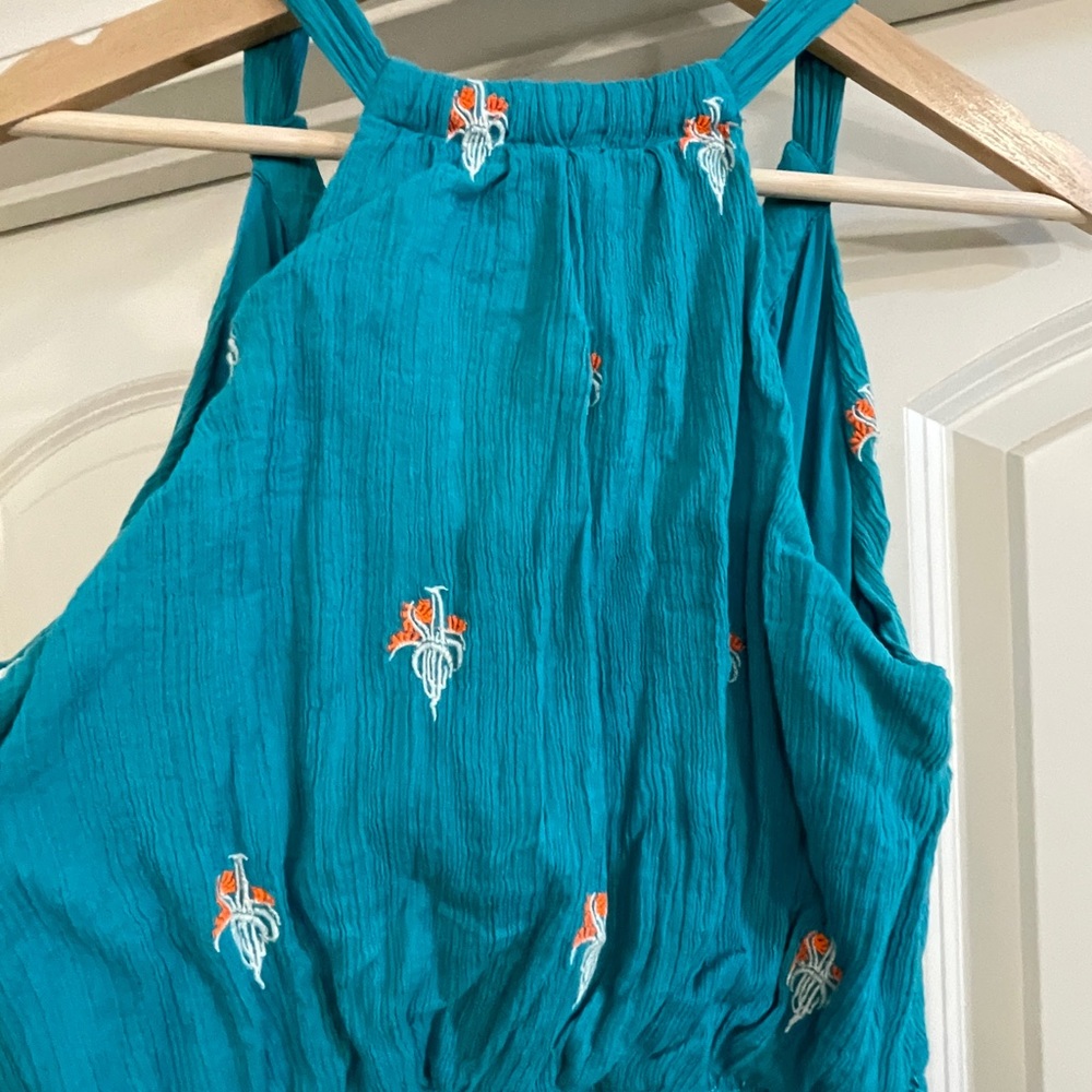 Anthropologie Floreat full length halter maxi dress. - Picture 7 of 11